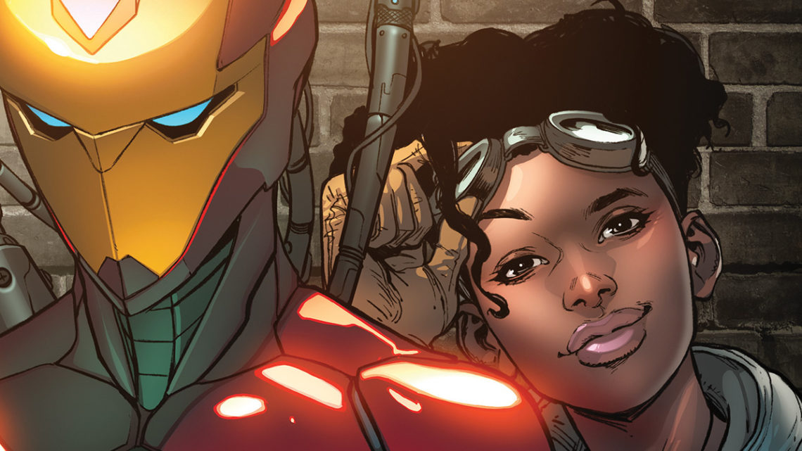 Rafael Grasetti faz arte da Riri Williams para o MCU