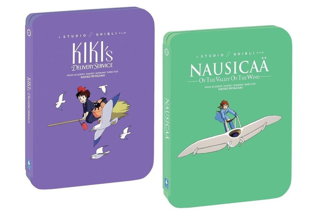 Studio Ghibli divulga Steelbooks de ‘O Serviço de Entregas da Kiki’ e