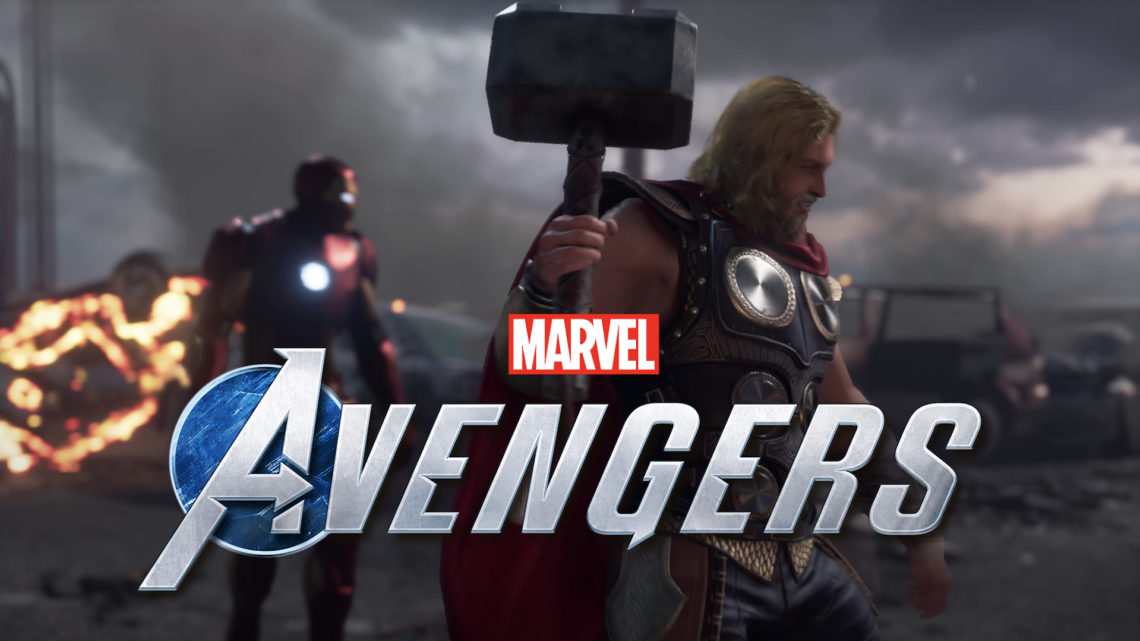 Nova imagem do jogo ‘AVENGERS’ destaca Viúva Negra, Thor e Kamala Khan