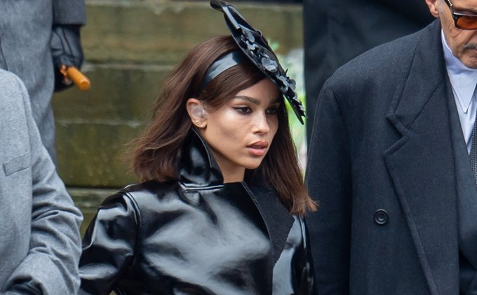 Confira fotos da Zoe Kravitz como Selina Kyle no set de ‘The Batman’